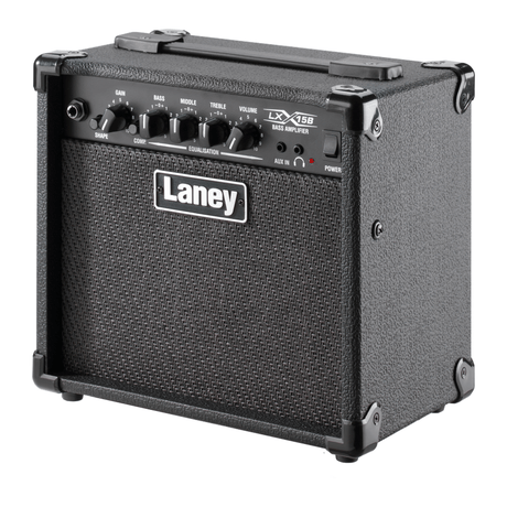 Laney LX15B - Compact 15W Bass Guitar Combo Amplifier with 2 x 5" Woofers 2