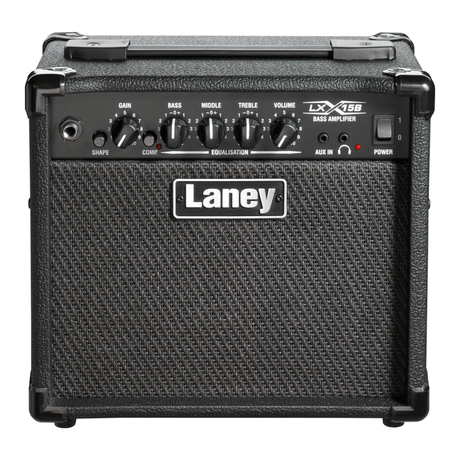 Laney LX15B - Compact 15W Bass Guitar Combo Amplifier with 2 x 5" Woofers 1