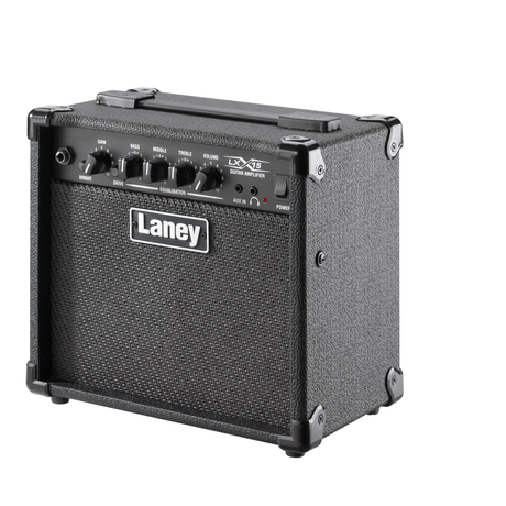 Laney LX15 - Compact 15W Guitar Combo Amplifier with 2 x 5" Woofers Black 2