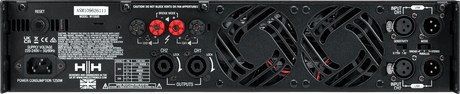 HH Audio M-1500D 2 x 1500W Stereo Power Amplifier 2