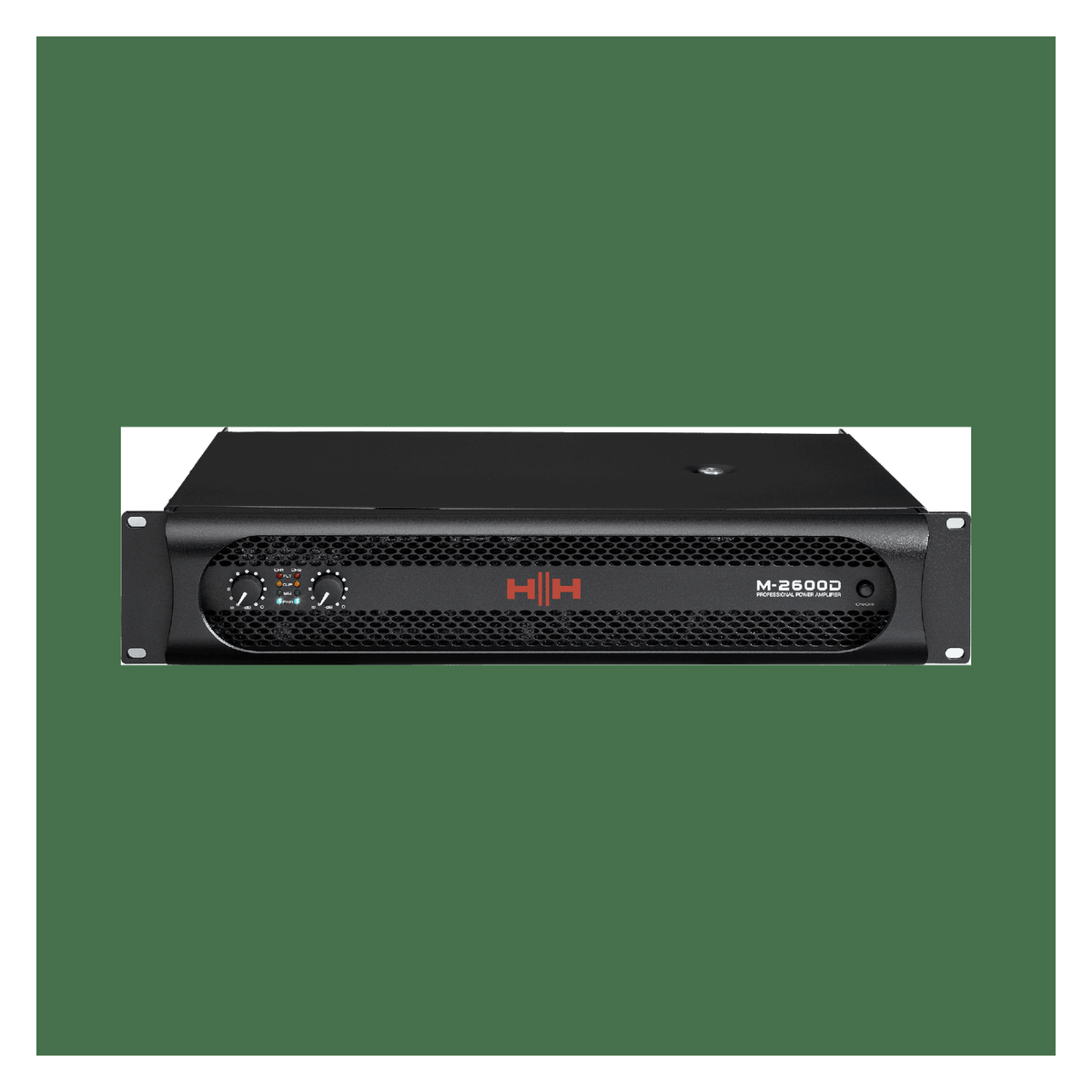 HH Audio M-2600D 2 x 2600W Stereo Power Amplifier 1