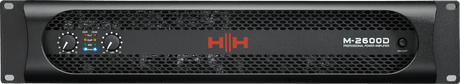 HH Audio M-2600D 2 x 2600W Stereo Power Amplifier 3