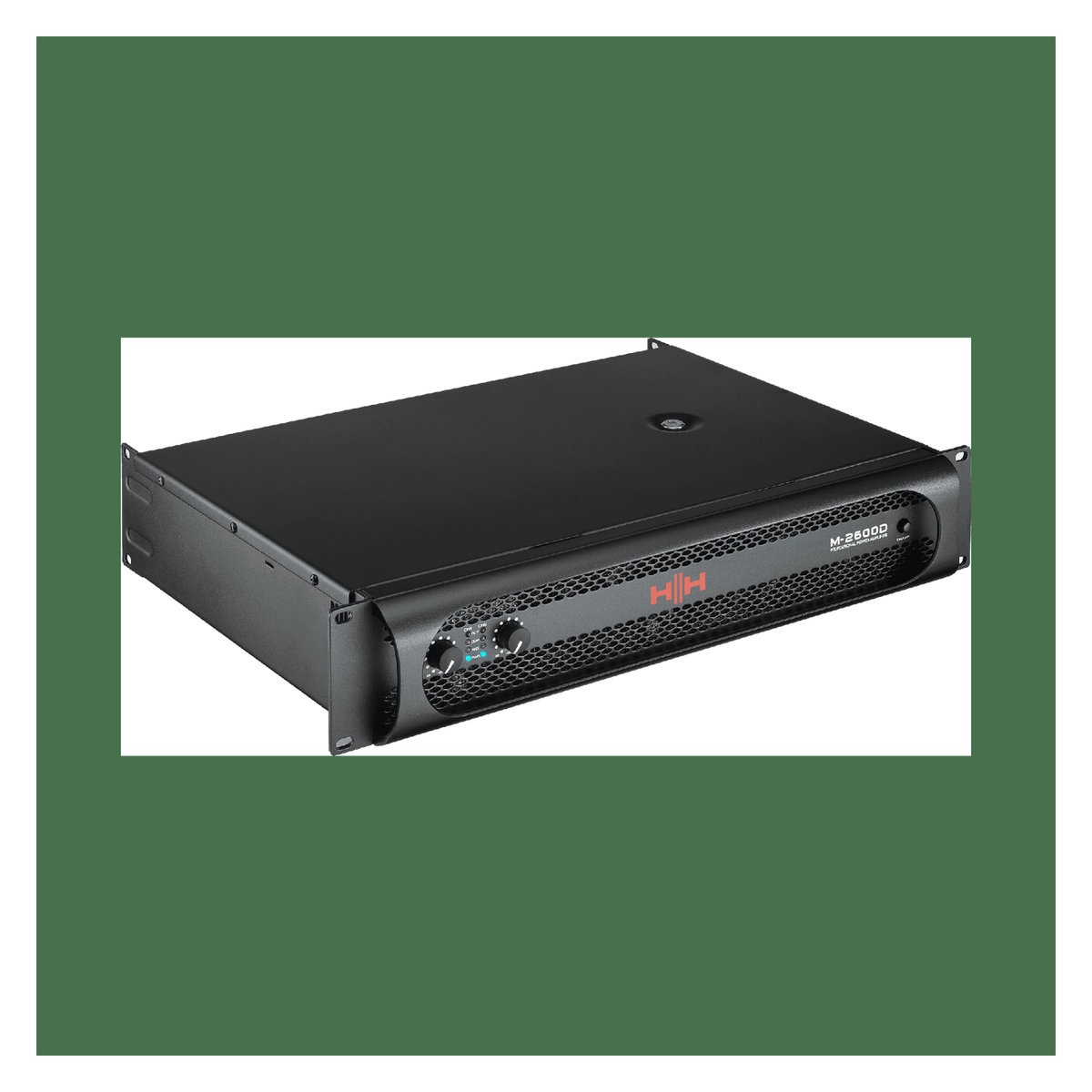 HH Audio M-2600D 2 x 2600W Stereo Power Amplifier 6