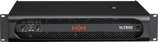 HH Audio M-750D 2 x 750W Stereo Power Amplifier 1