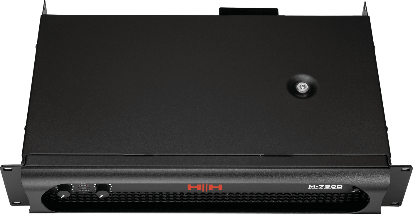 HH Audio M-750D 2 x 750W Stereo Power Amplifier 5