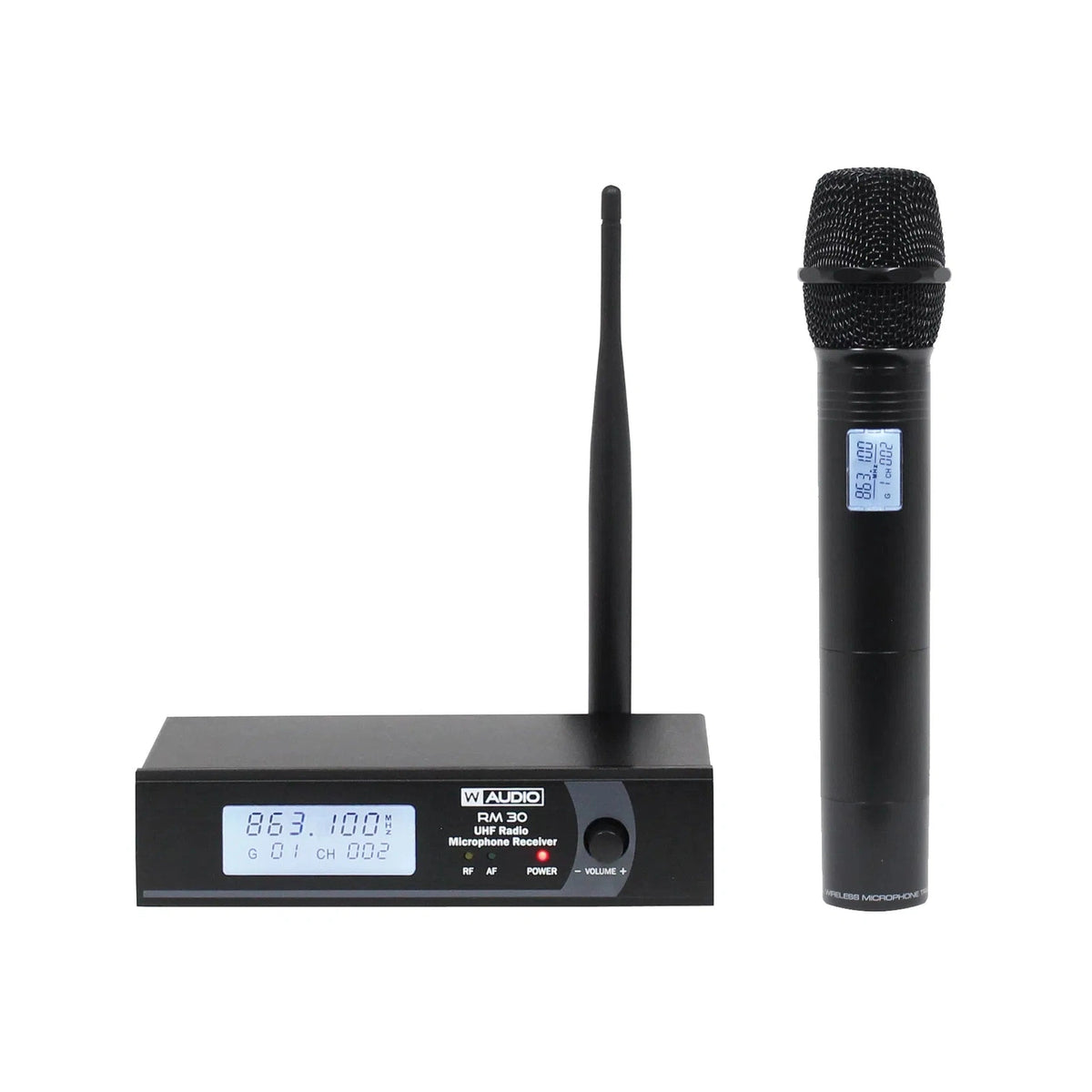 W Audio RM 30 Handheld Wireless Microphone System (863.1Mhz)