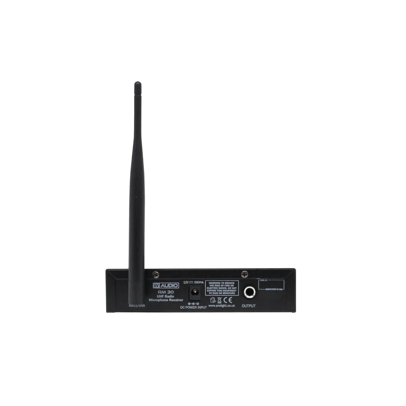 W Audio RM 30 Handheld Wireless Microphone System 863.1Mhz 3