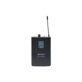 W Audio DTM 800 Dual Beltpack Wireless Microphone System 863-865Mhz 4