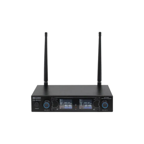 W Audio DM 800H Twin Handheld UHF System 863.0Mhz-865.0Mhz 2