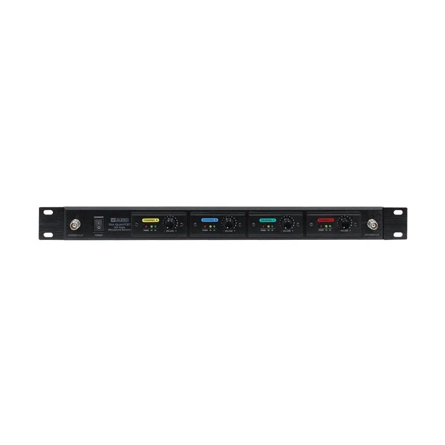 W-Audio RM Quartet Quad Handheld Wireless Mic System 5