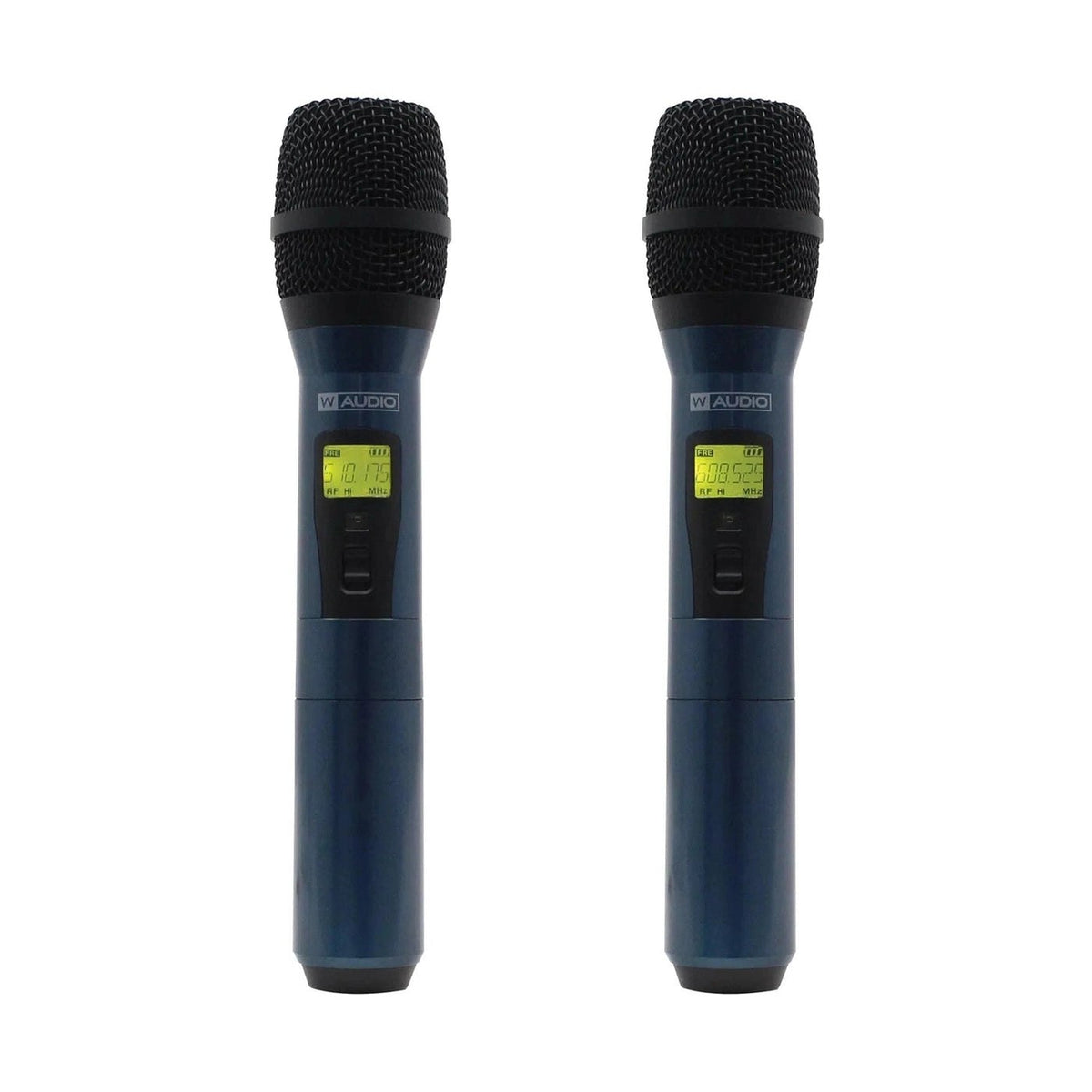 W Audio DQM 600H Quad Handheld Wireless Microphone System 606-614Mhz 4
