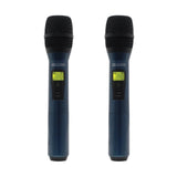 W Audio DQM 600H Quad Handheld Wireless Microphone System 606-614Mhz 4