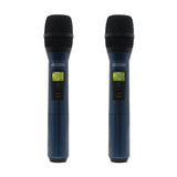 W Audio DQM 800H Quad Handheld Wireless Microphone System 823-865Mhz 6