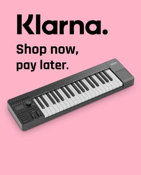 Buy your new MIDI keyboard using Klarna 
