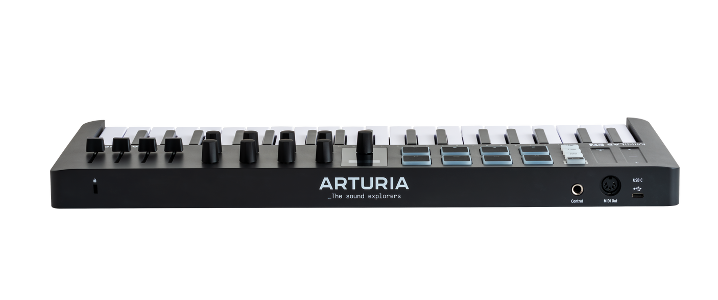 Arturia MiniLab 37 MK3 Universal MIDI Controller — Black