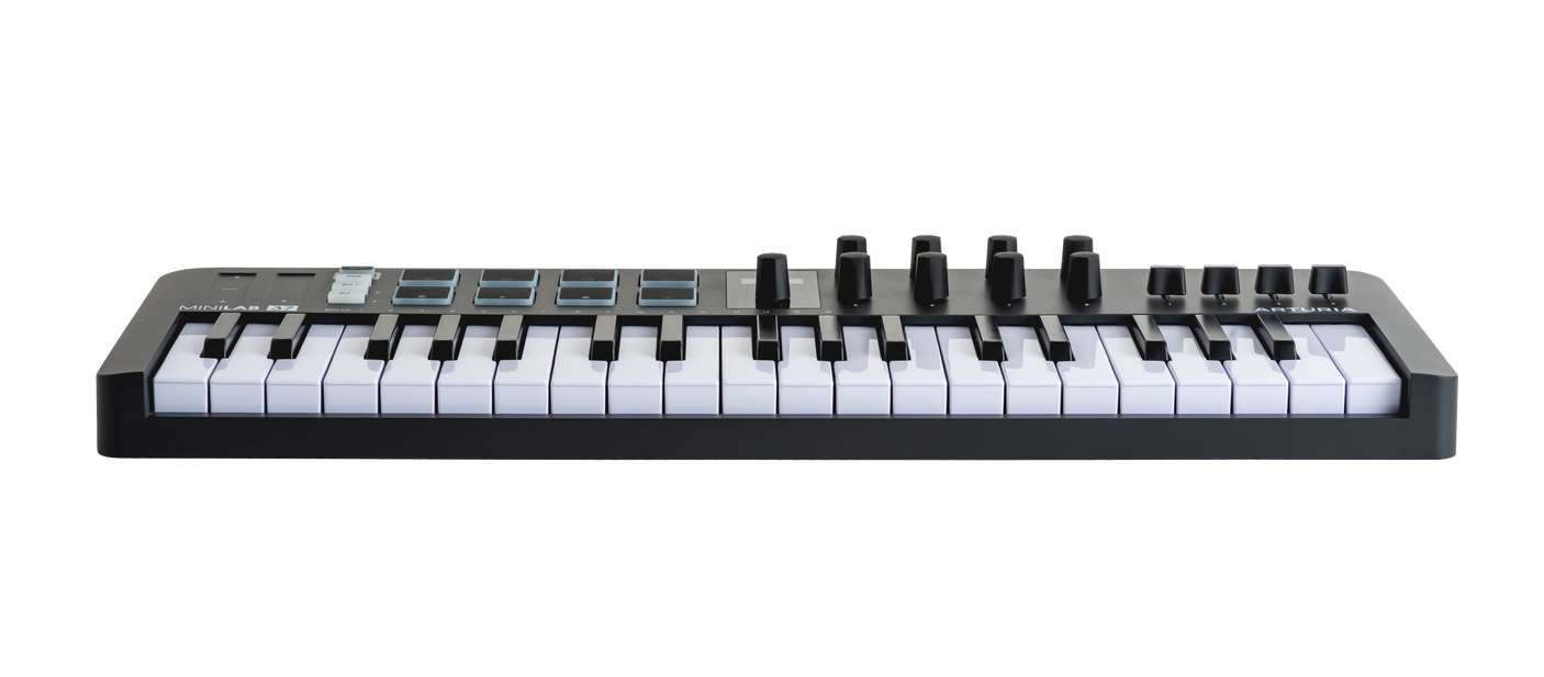 Arturia MiniLab 37 MK3 Universal MIDI Controller — Black