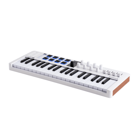 Arturia MiniLab 37 MK3 Universal MIDI Controller — White 3