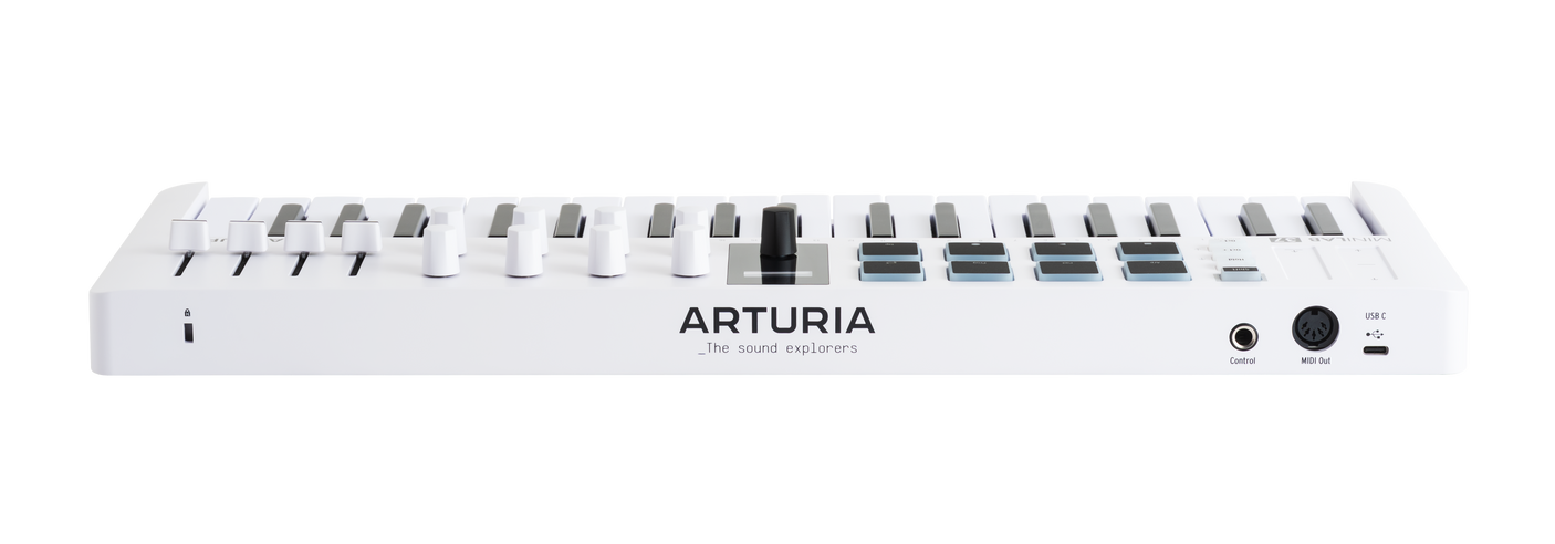Arturia MiniLab 37 MK3 Universal MIDI Controller — White