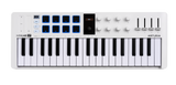 Arturia MiniLab 37 MK3 Universal MIDI Controller — White