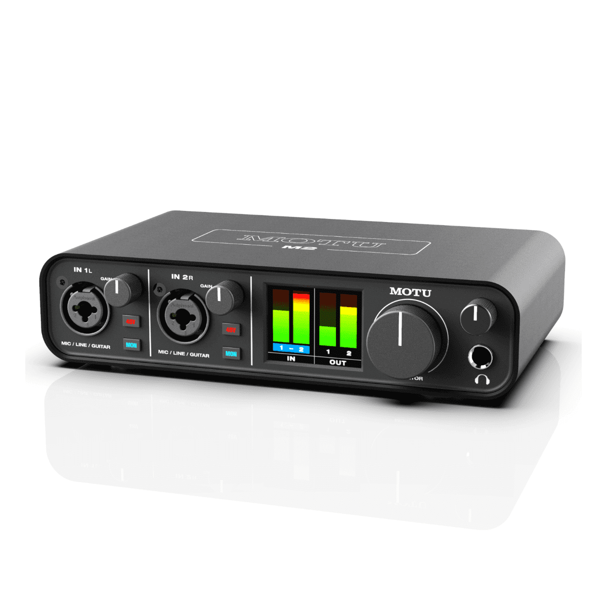 MOTU M2 2x2 USB-C Low-Latency Audio Interface 4