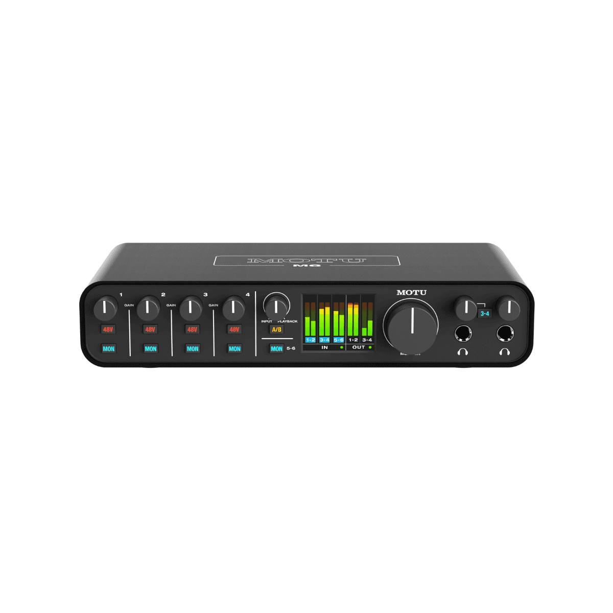 MOTU M6 6x4 USB-C Low-Latency Audio Interface 2