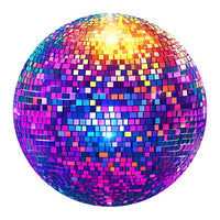Disco balls and mirror balls with motors 