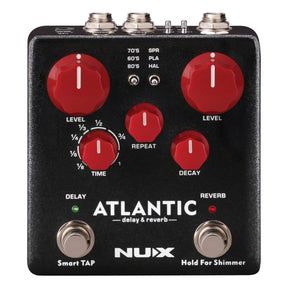 NUX NDR-5 Atlantic Delay & Reverb Effects Pedals