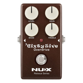NUX 6ixty 5ive Overdrive Pedal Front