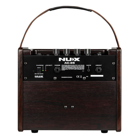 NUX AC-25 Portable Acoustic Guitar Amplifier 4