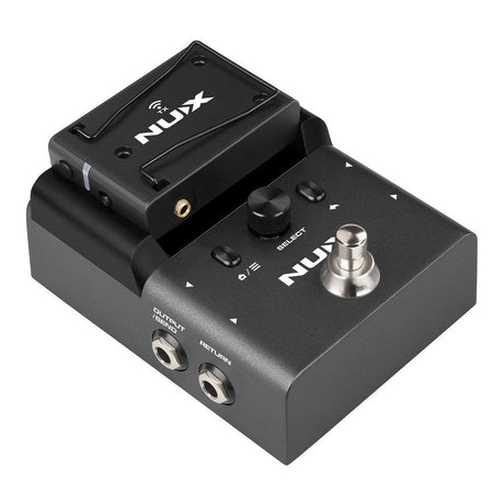 NUX B-8 Wireless System Pedal Front Top Side Angle
