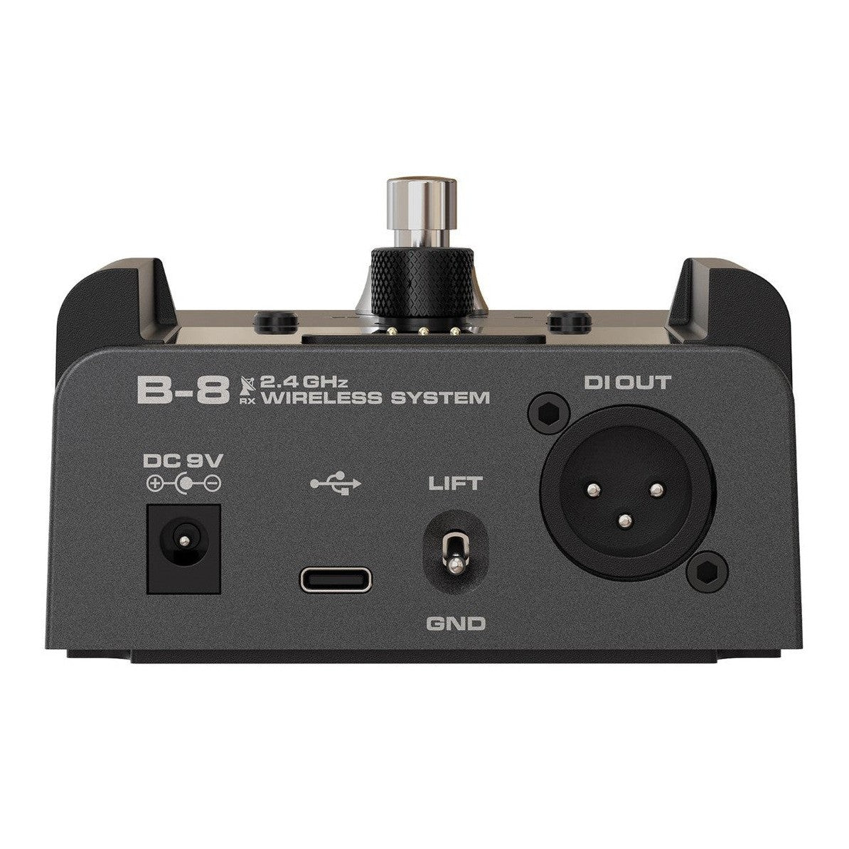 NUX B-8 Wireless System Pedal Rear View
