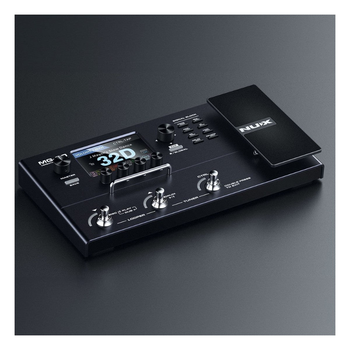 NUX MG-30 Pedal Front Angle View 2