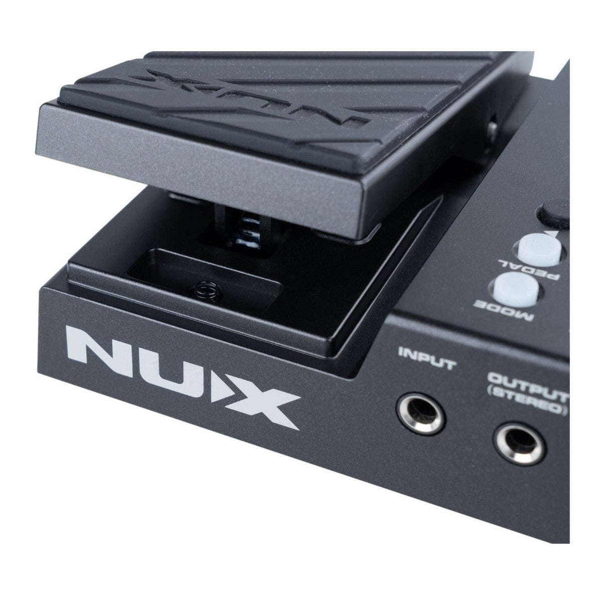 NUX MG300 MKII Rear Zoomed Foot Pedal View