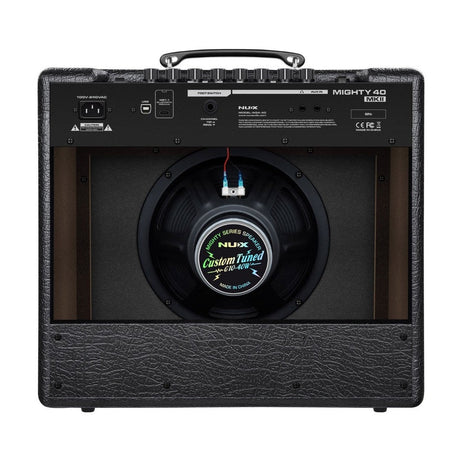 NUX Mighty 40 mkII Amplifier - Rear