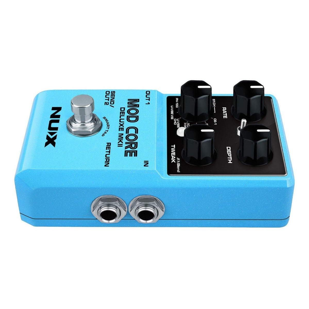 NUX Mod Core Deluxe Right Side Overhead View