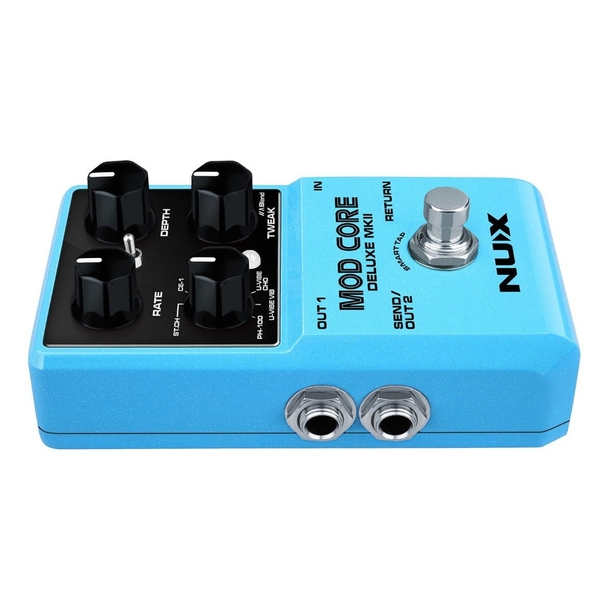 NUX Mod Core Deluxe Left Side Overhead View