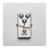 NUX Steel Singer Drive Pedal Steel Sheet Background Lifestyle Shot