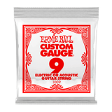 Ernie Ball .009 Plain Steel Electric or Acoustic Single Guitar String 1