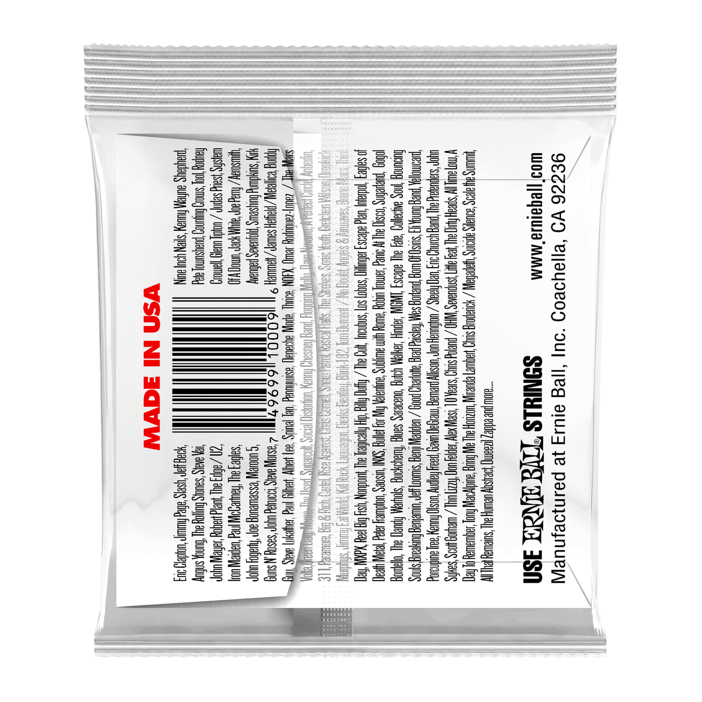 Ernie Ball .009 Plain Steel Electric or Acoustic Single Guitar String 2