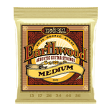 Ernie Ball P02002 - Earthwood Medium 80/20 Bronze Acoustic Guitar Strings .013 - .056 1