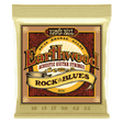 Ernie Ball P02008 - Earthwood Rock and Blues 80/20 Bronze Acoustic Guitar Strings .010 - .052 1