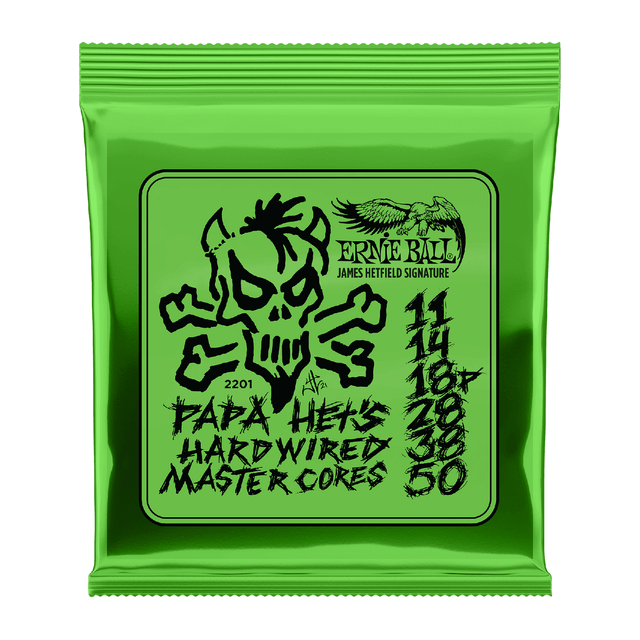 Ernie Ball Papa Het’s Hardwired Master Cores Electric Guitar Strings 11-50 1