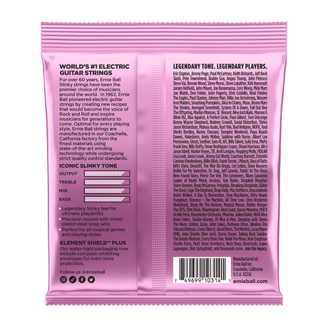 Ernie Ball Mega Slinky Nickel Wound Electric Guitar Strings .0105 -.048 2