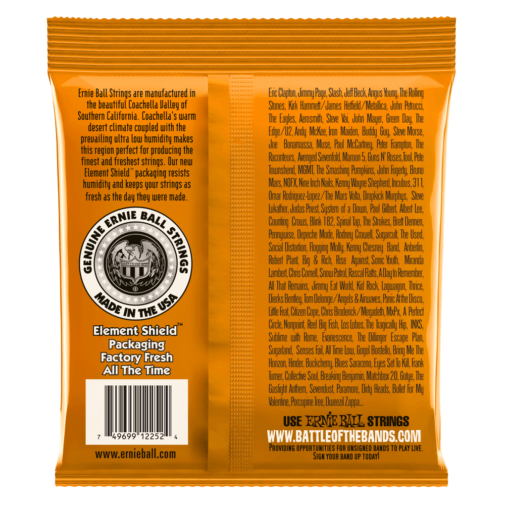 Ernie Ball Hybrid Slinky Classic Rock N Roll Pure Nickel Electric Guitar Strings (.009-.046)