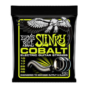 Ernie Ball Regular Slinky Cobalt Electric Guitar Strings .010 - .046 1