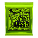 Ernie Ball 5-String Regular Slinky Bass Guitar Strings .045 - .130 1