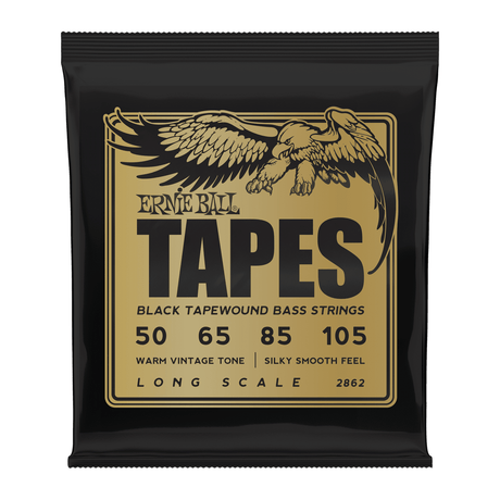 Ernie Ball Bass Tapes Long Scale Tapewound Bass Guitar Strings .050 - 0.105 1