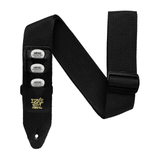 Ernie Ball Polypro Pickholder Guitar Strap — Black P04039 1