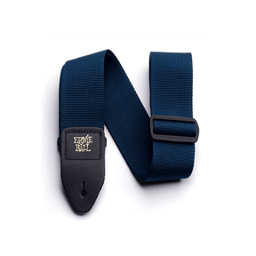 Ernie Ball Adjustable Polypro Electric and Bass Guitar Strap - Navy P04049 1