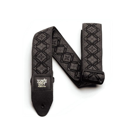 Ernie Ball Jacquard Guitar Strap - Regal Black P04093 1
